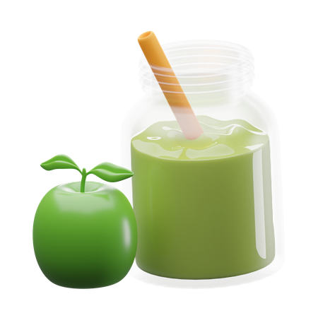 Apple juice  3D Icon