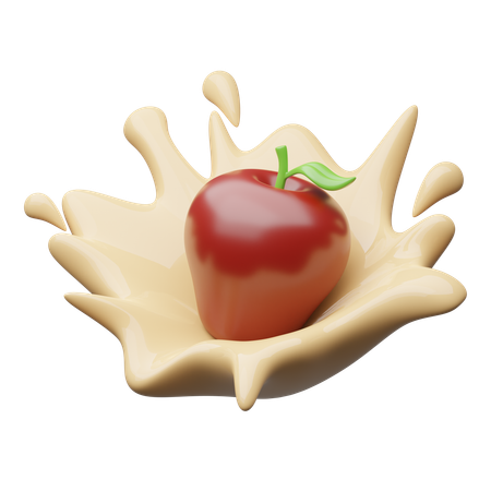 Apple Juice  3D Icon