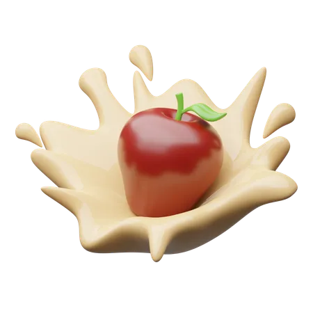Apple Juice  3D Icon