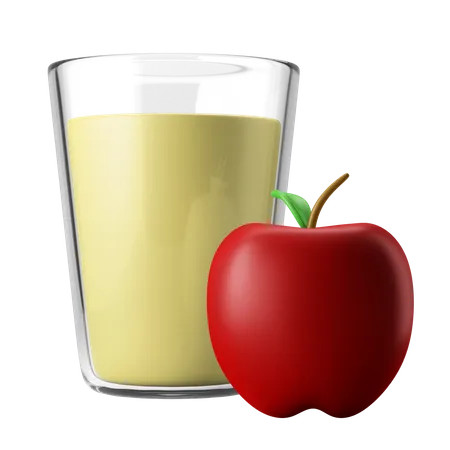 Apple Juice  3D Icon