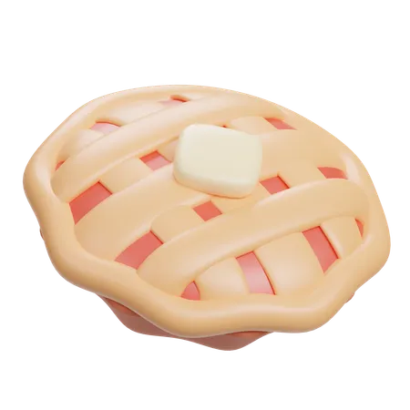 Apple pie  3D Icon