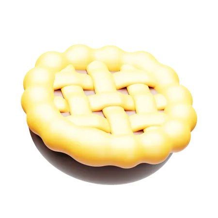 アップルパイ  3D Icon