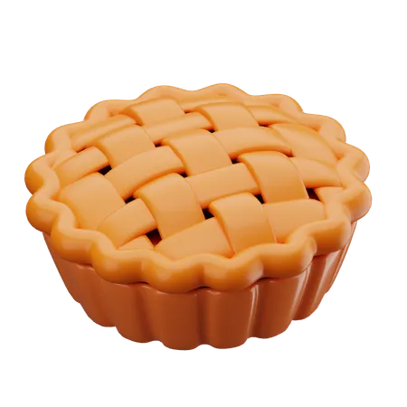 Apple Pie  3D Icon