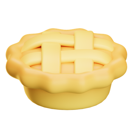 Apple Pie  3D Icon