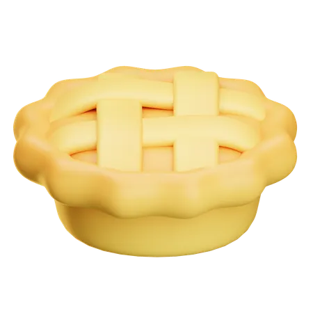 Apple Pie  3D Icon