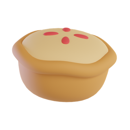 Apple Pie  3D Icon