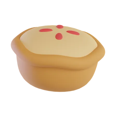 Apple Pie  3D Icon