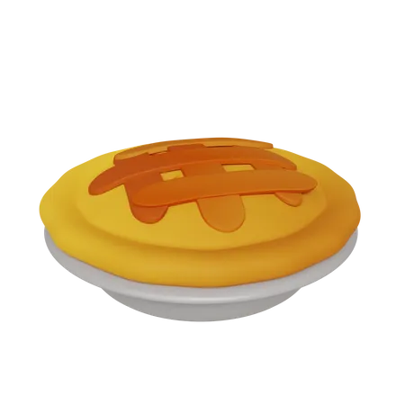 Apple Pie  3D Icon