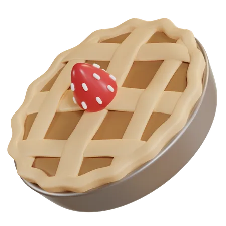 Apple Pie  3D Icon