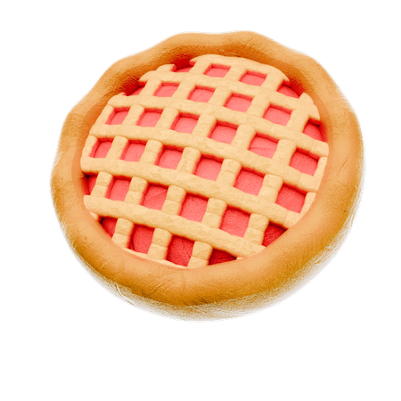 Apple Pie  3D Icon