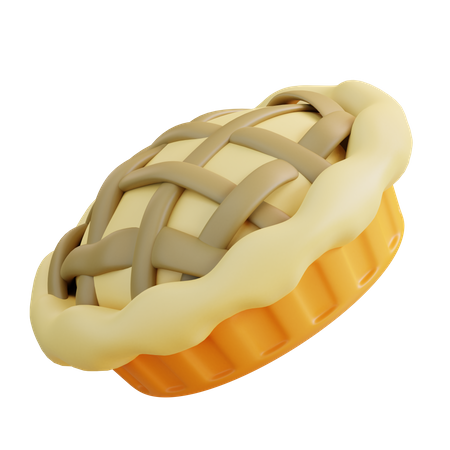 Apple Pie  3D Icon