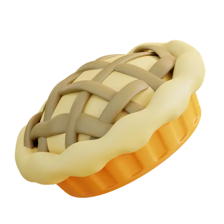 Apple Pie  3D Icon