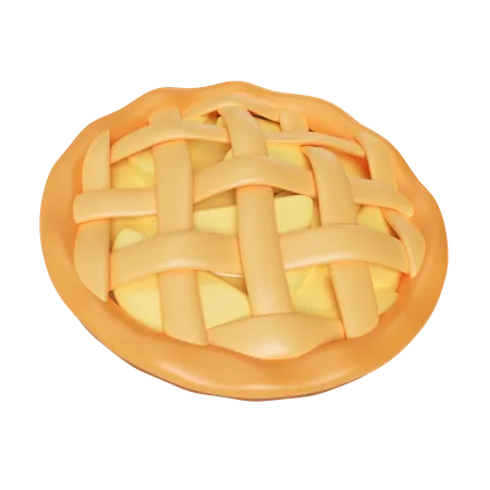 Apple Pie  3D Icon