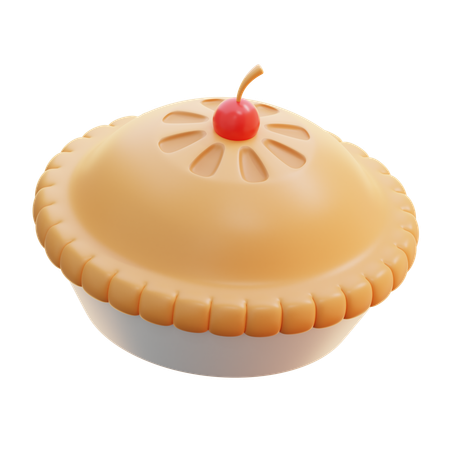 Apple Pie  3D Icon