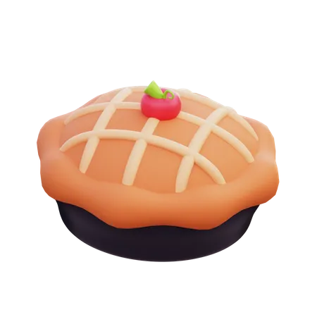 Apple Pie  3D Icon