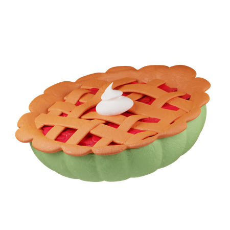 Apple Pie  3D Icon