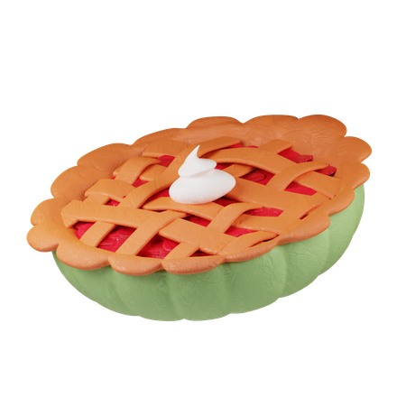 Apple Pie  3D Icon