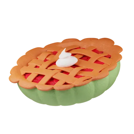 Apple Pie  3D Icon