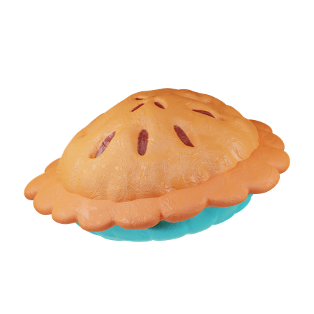 Apple Pie  3D Icon