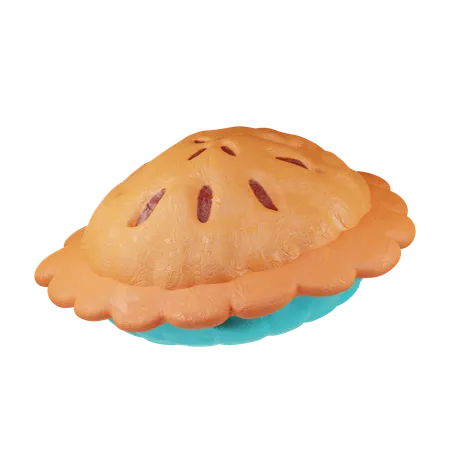 Apple Pie  3D Icon