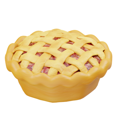 Apple Pie  3D Icon