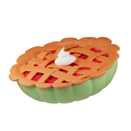 Apple Pie 3D Icon