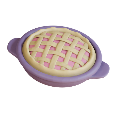 Apple Pie  3D Icon