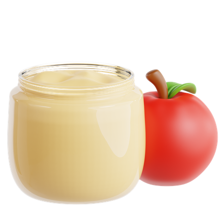 Apple sauce  3D Icon