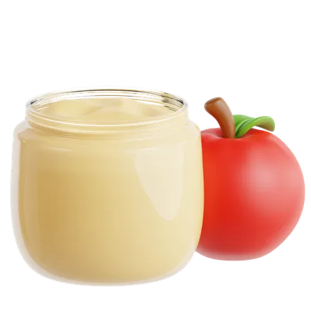 Apple sauce  3D Icon