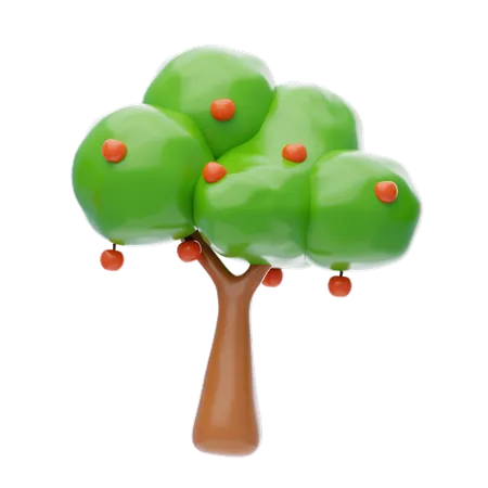 Apple Tree  3D Icon