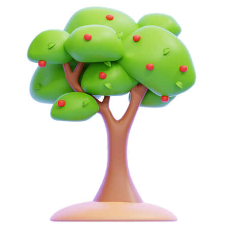 Apple Tree  3D Icon