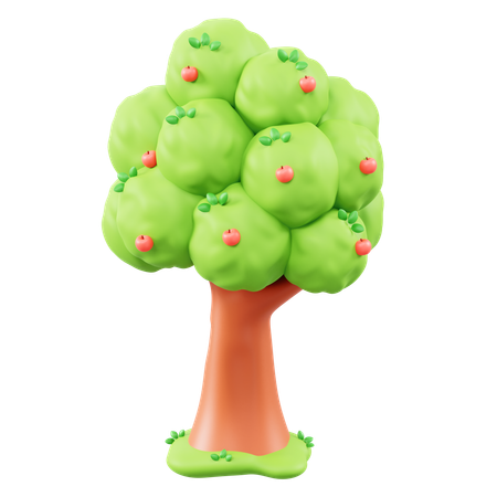 Apple Tree  3D Icon