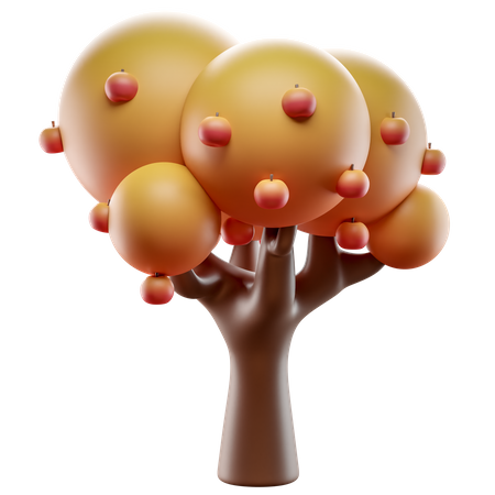 Apple Tree  3D Icon