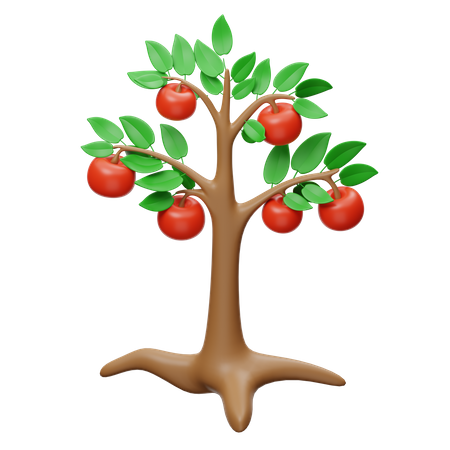 Apple Tree  3D Icon