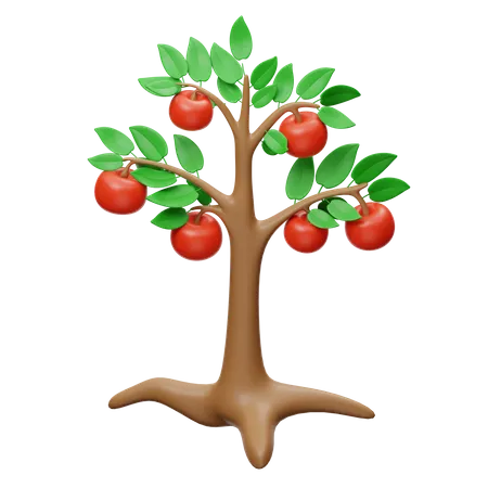 Apple Tree  3D Icon