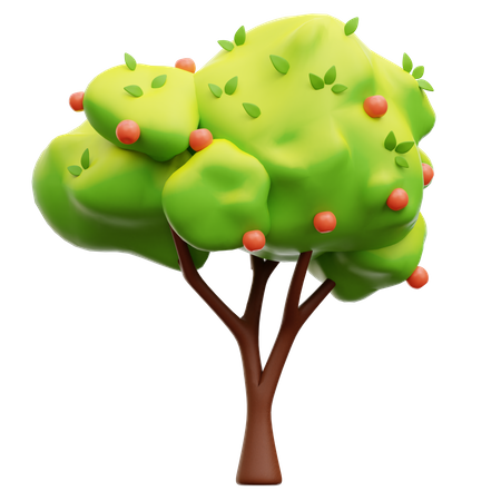 Apple Tree  3D Icon