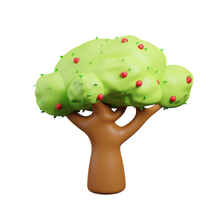 Apple Tree  3D Icon