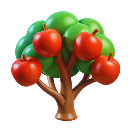 Apple Tree  3D Icon