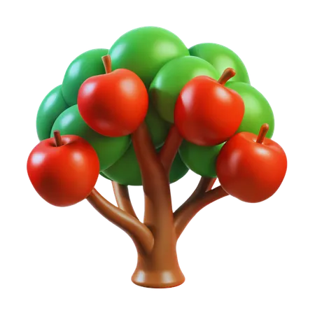 Apple Tree  3D Icon