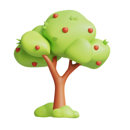 Apple Tree  3D Icon