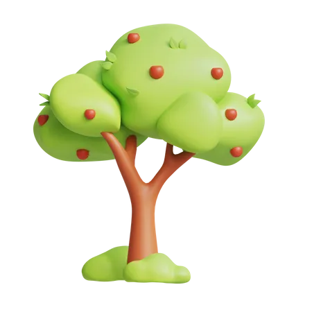 Apple Tree  3D Icon