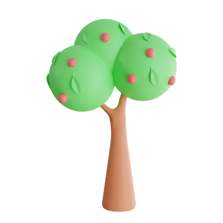 Apple Tree  3D Icon