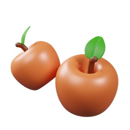 Apples  3D Icon