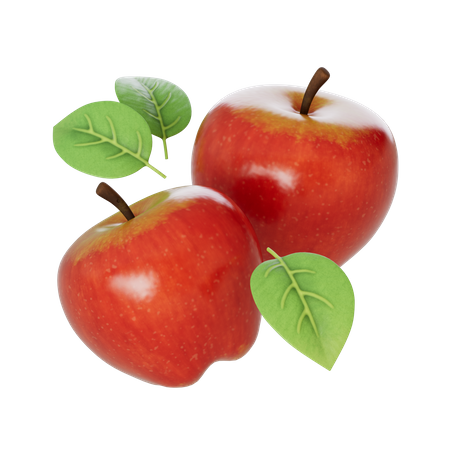 Apples  3D Icon