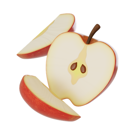 Apples  3D Icon