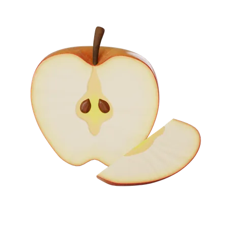 Apples  3D Illustration