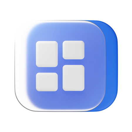 Application  3D Icon