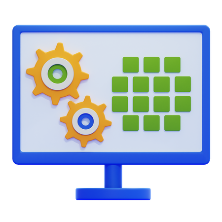 Application  3D Icon