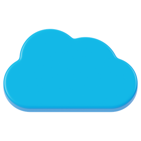 Application cloud  3D Icon