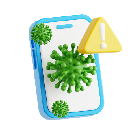 Application de suivi des virus  3D Icon
